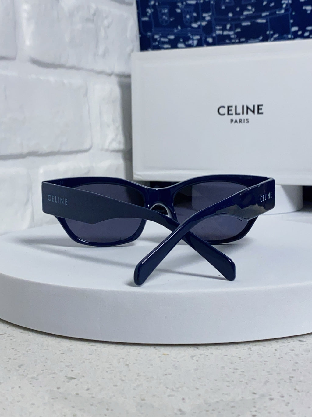 Celine Fashion Blue Lens Sunglasses for Men & Women - detail image 3
