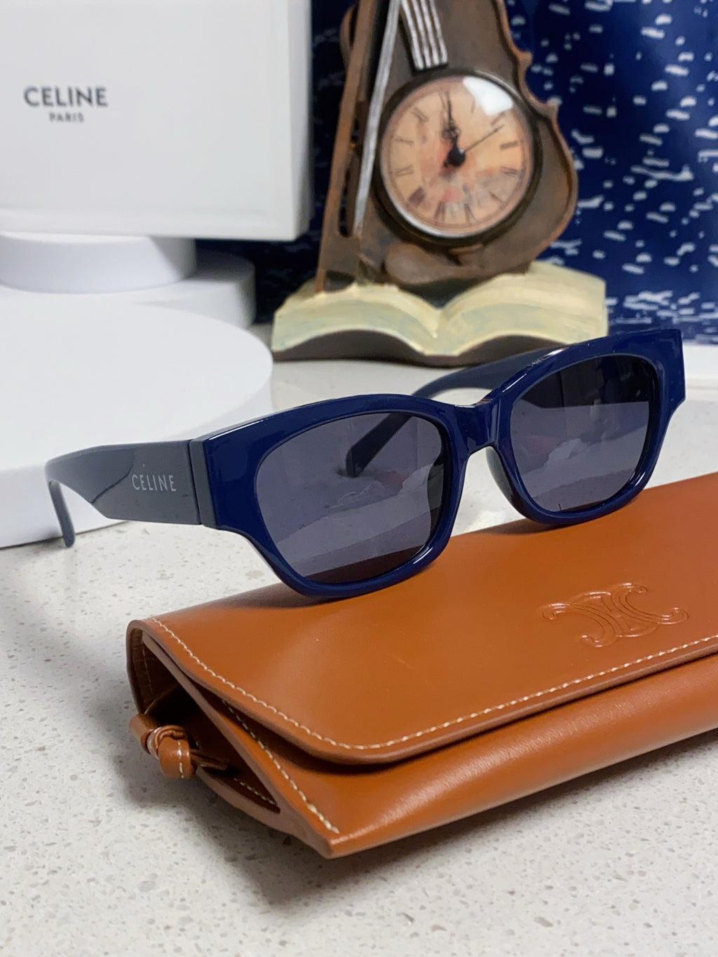 Celine Fashion Blue Lens Sunglasses for Men & Women - detail image 10