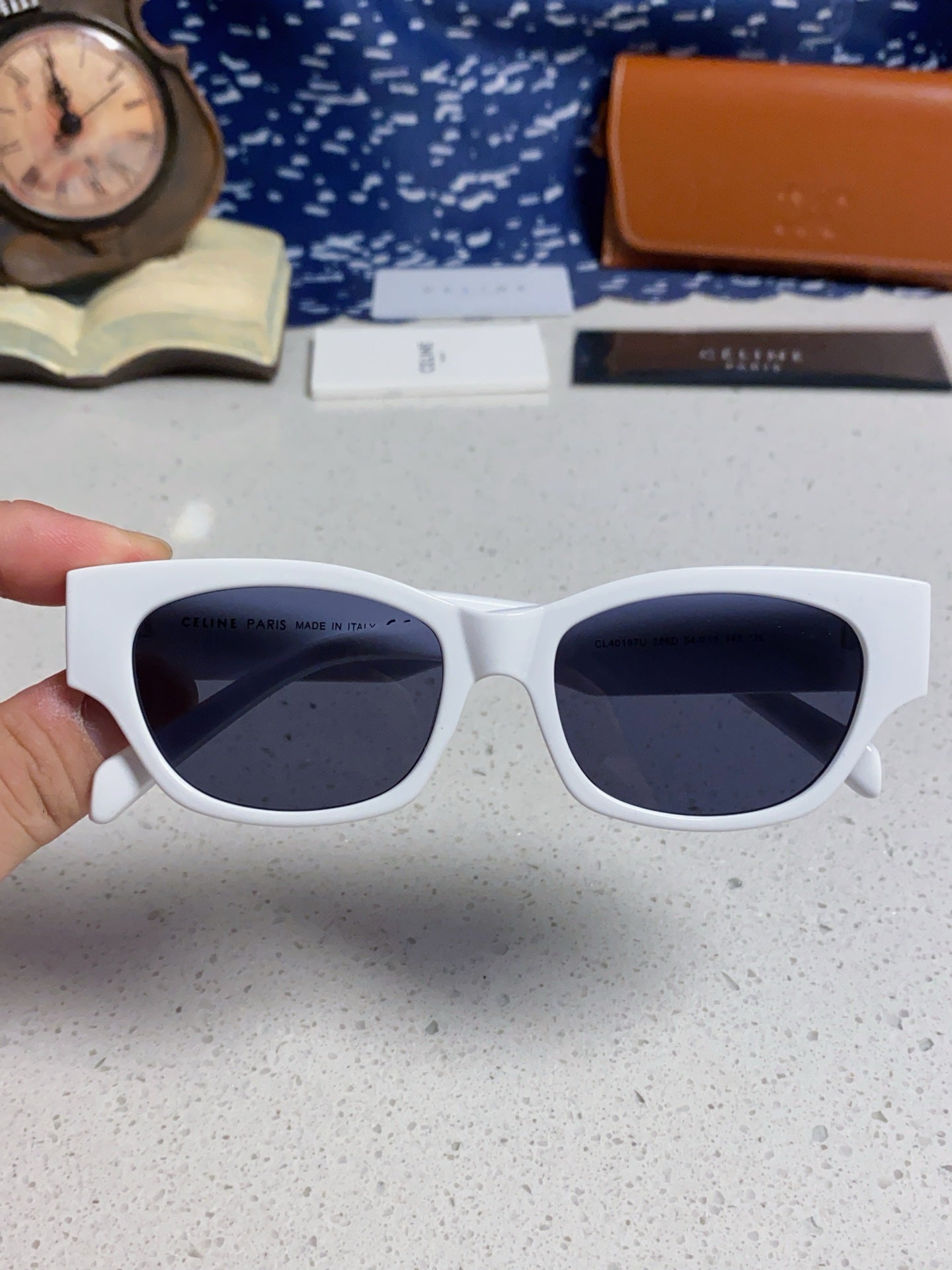 Celine Fashion Blue Lens Sunglasses for Men & Women - 431989 - detail image 4