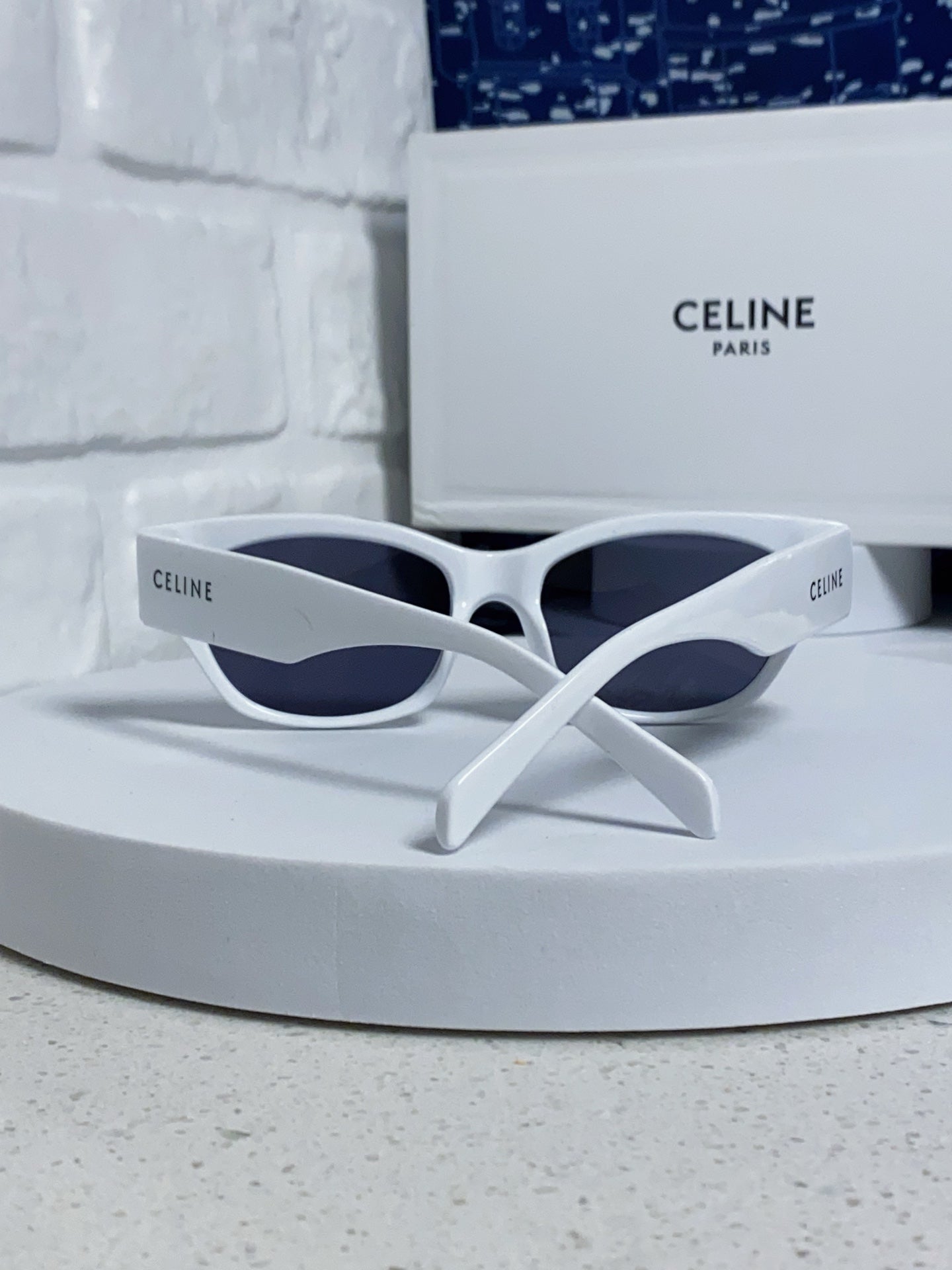 Celine Fashion Blue Lens Sunglasses for Men & Women - 431989 - detail image 3