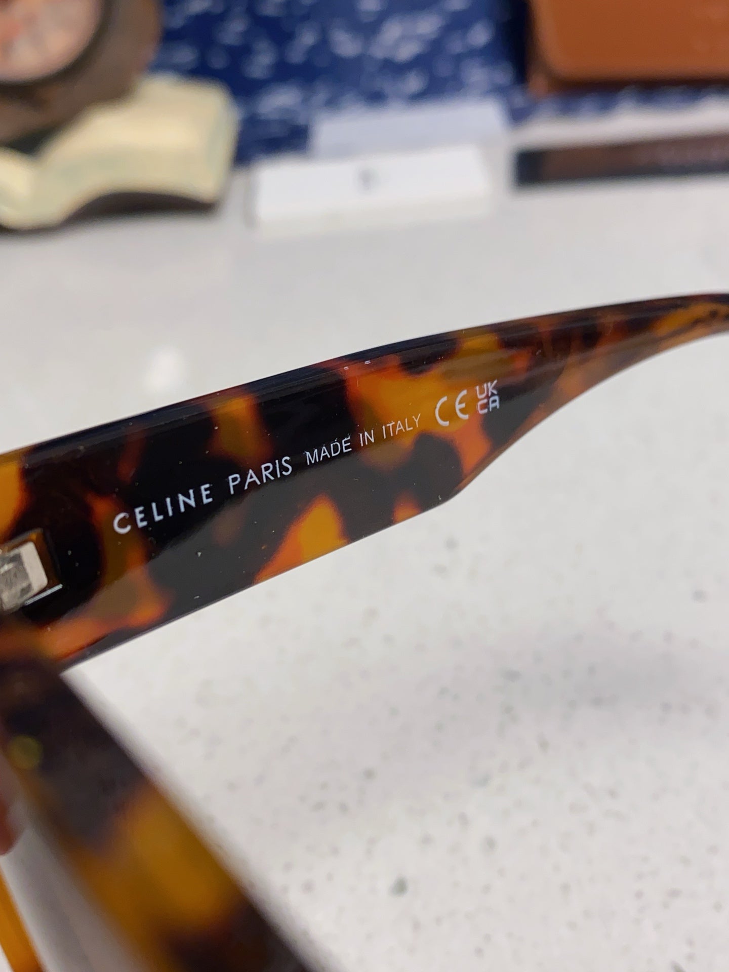 Celine Fashion Black Lens Sunglasses for Men & Women - 486973 - detail image 8