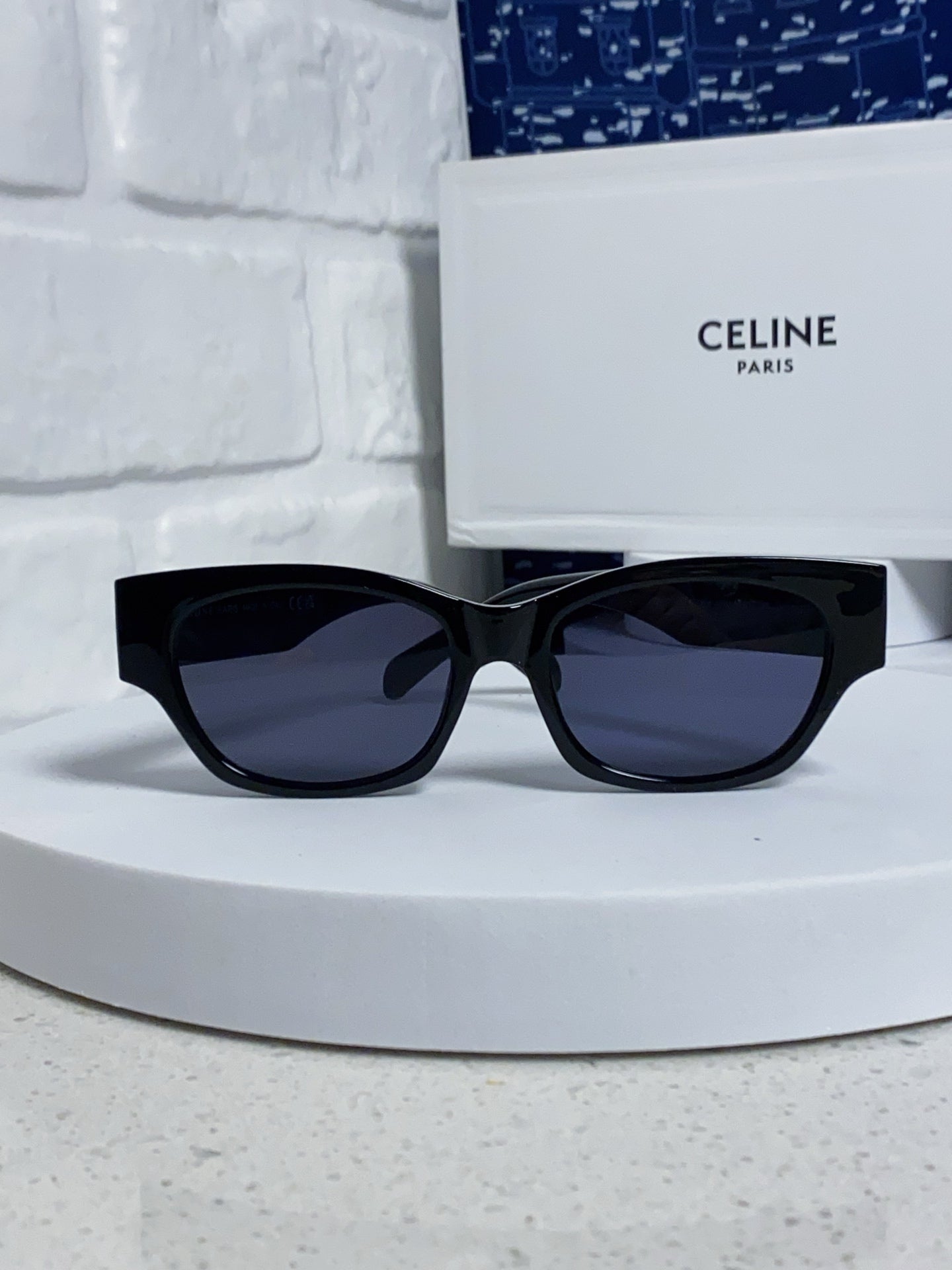 Celine Fashion Black Lens Sunglasses for Men & Women - 486974 - detail image 2