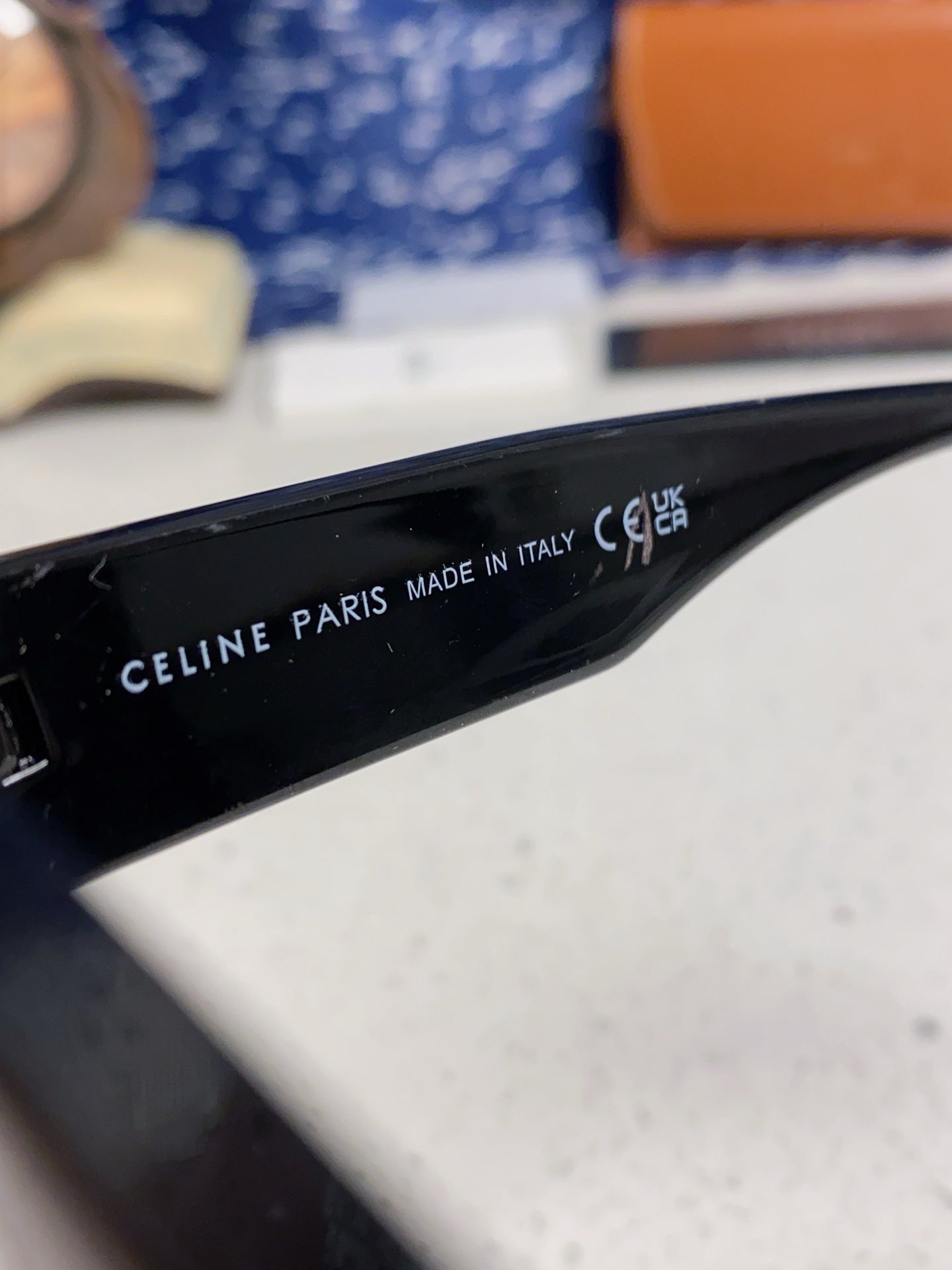 Celine Fashion Black Lens Sunglasses for Men & Women - 486974 - detail image 8