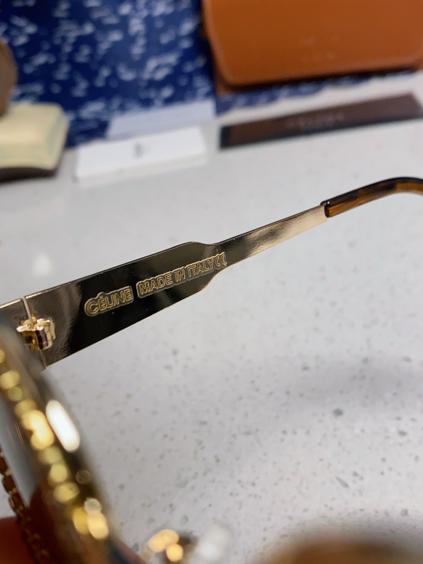 Celine Round Brown Lens Sunglasses for Men & Women - detail image 8