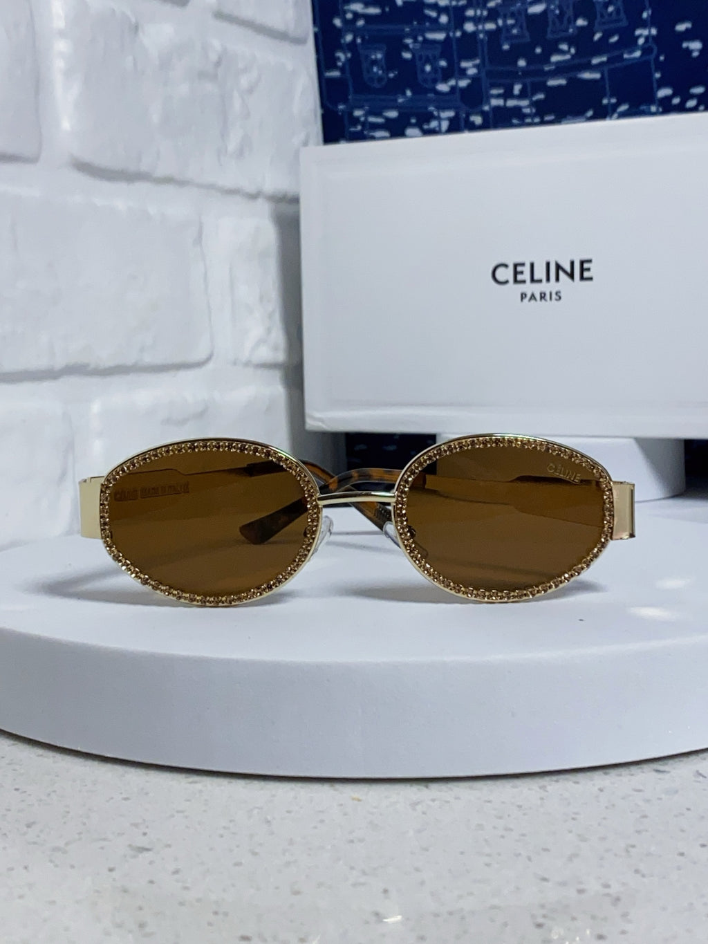 Celine Round Brown Lens Sunglasses for Men & Women - 431993 - detail image 2