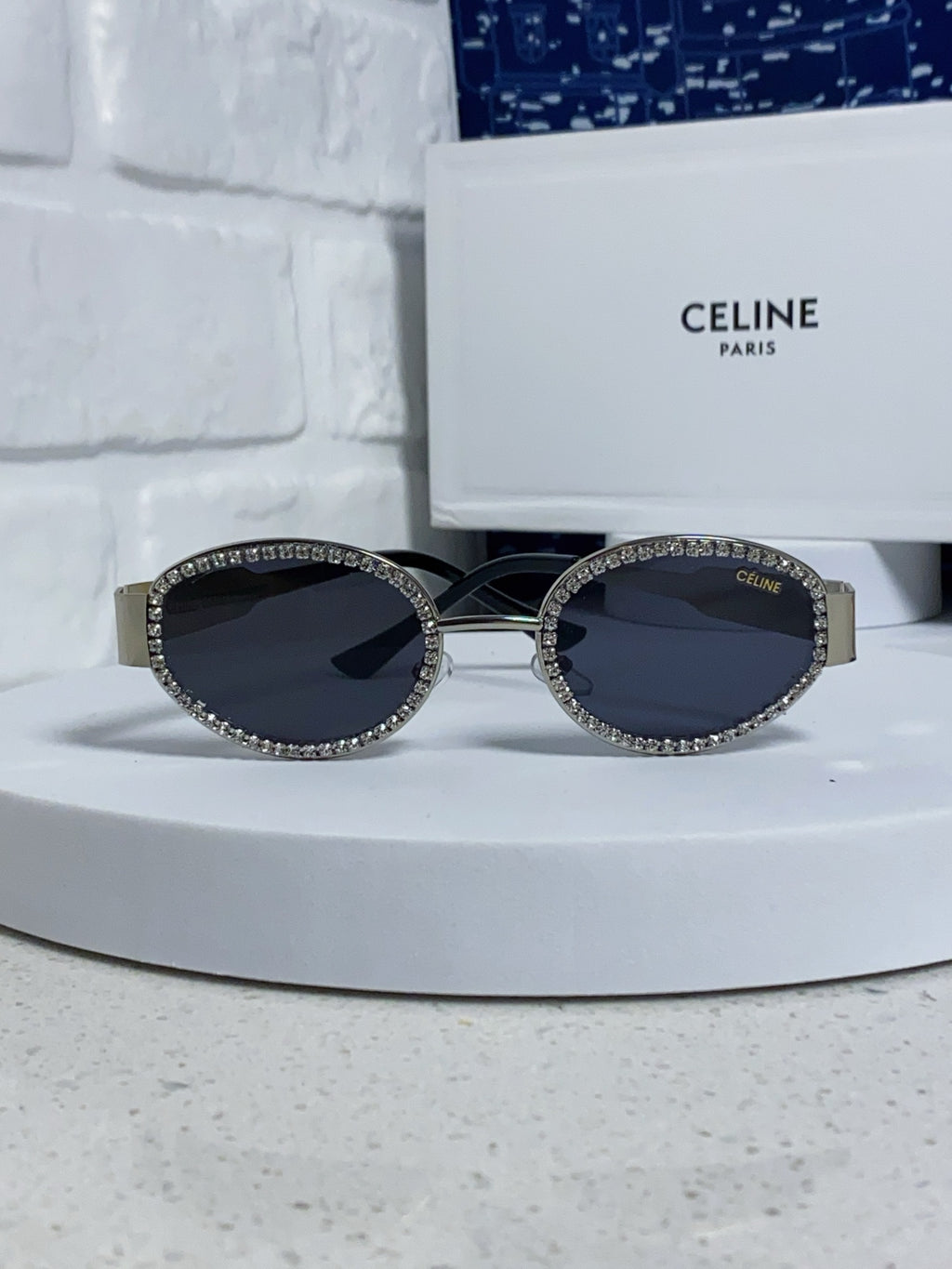 Celine Round Silver Lens Sunglasses for Men & Women - detail image 2