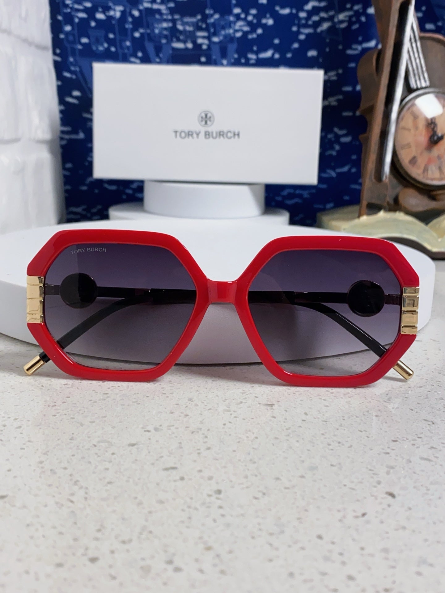 Burberry Fashion Red Lens Sunglasses for Men & Women - detail image 9