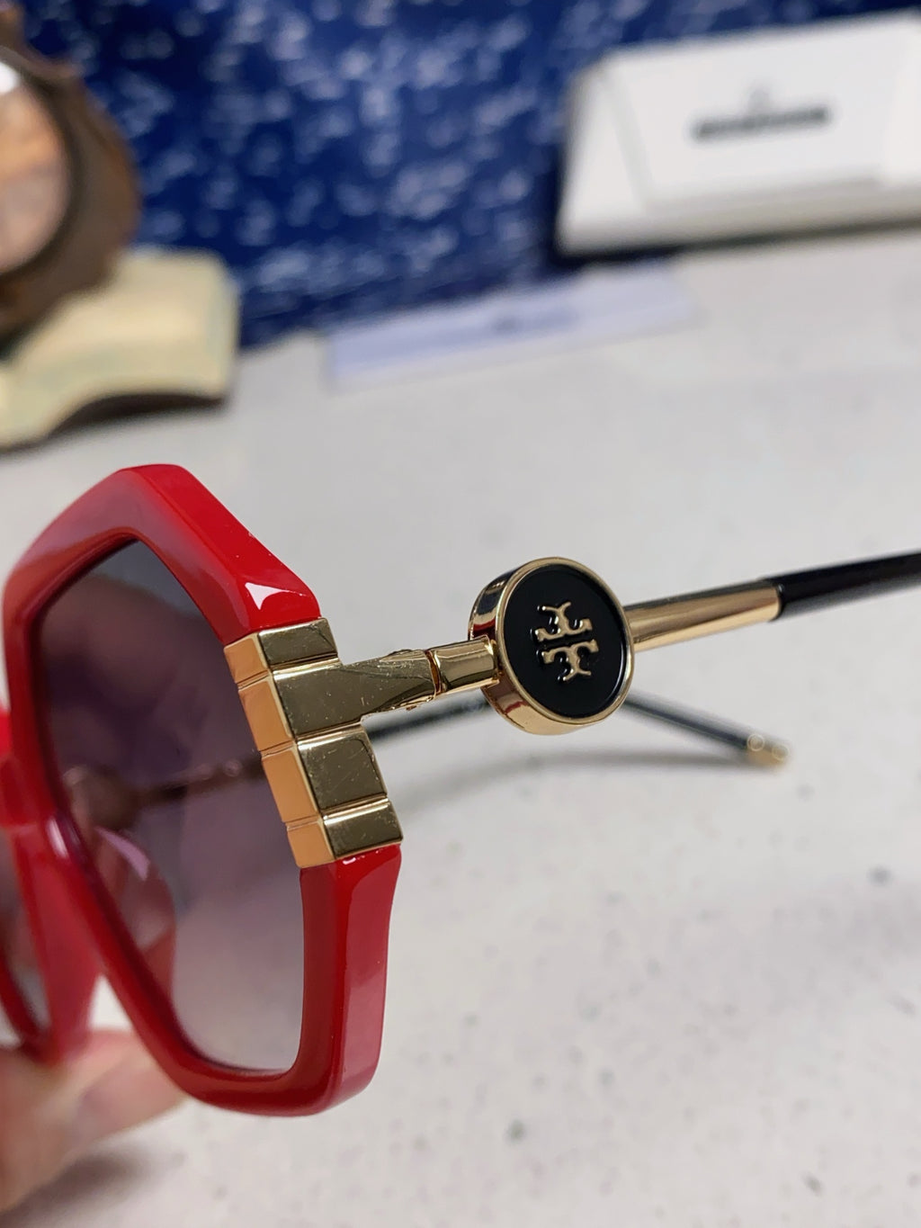 Burberry Fashion Red Lens Sunglasses for Men & Women - 358589 - detail image 6