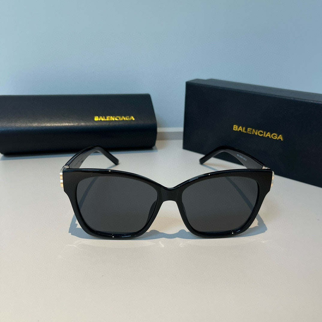 Balenciaga Folding Square Black Lens Sunglasses for Men & Women - 998340 - detail image 2