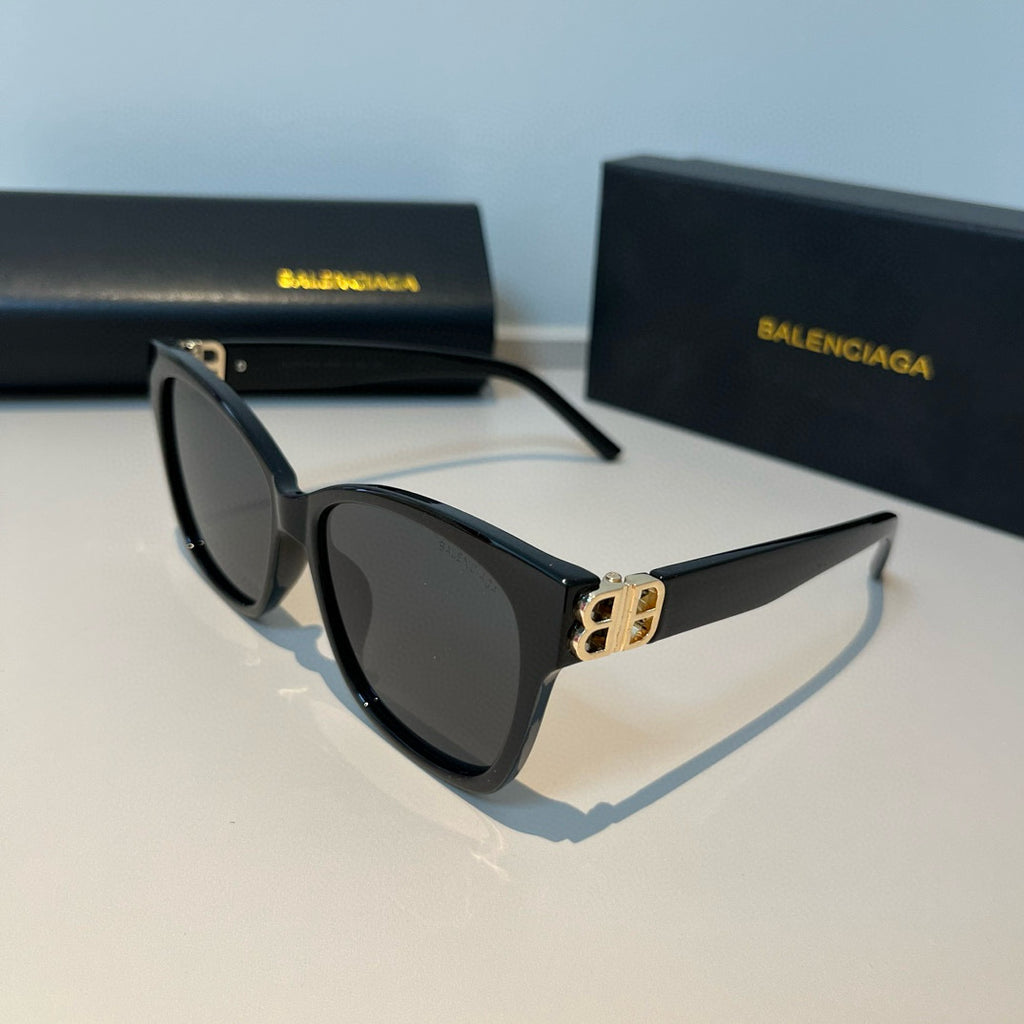 Balenciaga Folding Square Black Lens Sunglasses for Men & Women - 998340 - detail image 3