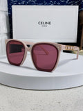 Celine Square Red Lens Sunglasses for Men & Women - 372019