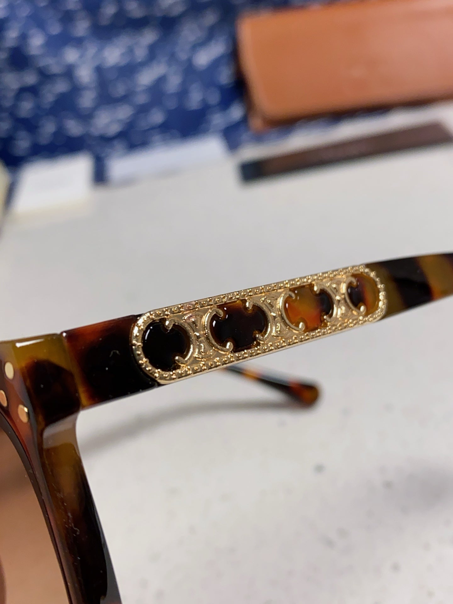 Celine Square Brown Lens Sunglasses for Men & Women - 934645 - detail image 7