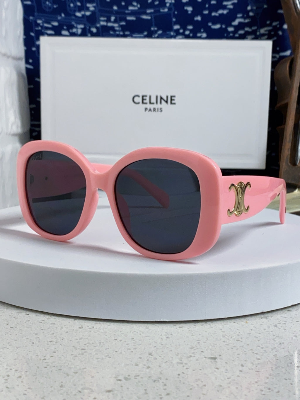 Celine Oversized Red Lens Sunglasses for Men & Women