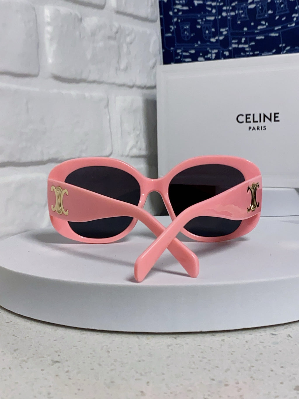 Celine Oversized Red Lens Sunglasses for Men & Women - detail image 3