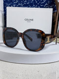 Celine Oversized Black Lens Sunglasses for Men & Women - 372016