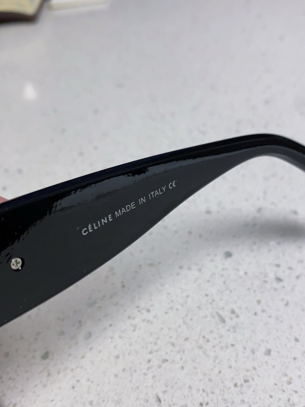 Celine Oversized Black Lens Sunglasses for Men & Women - 372017 - detail image 7