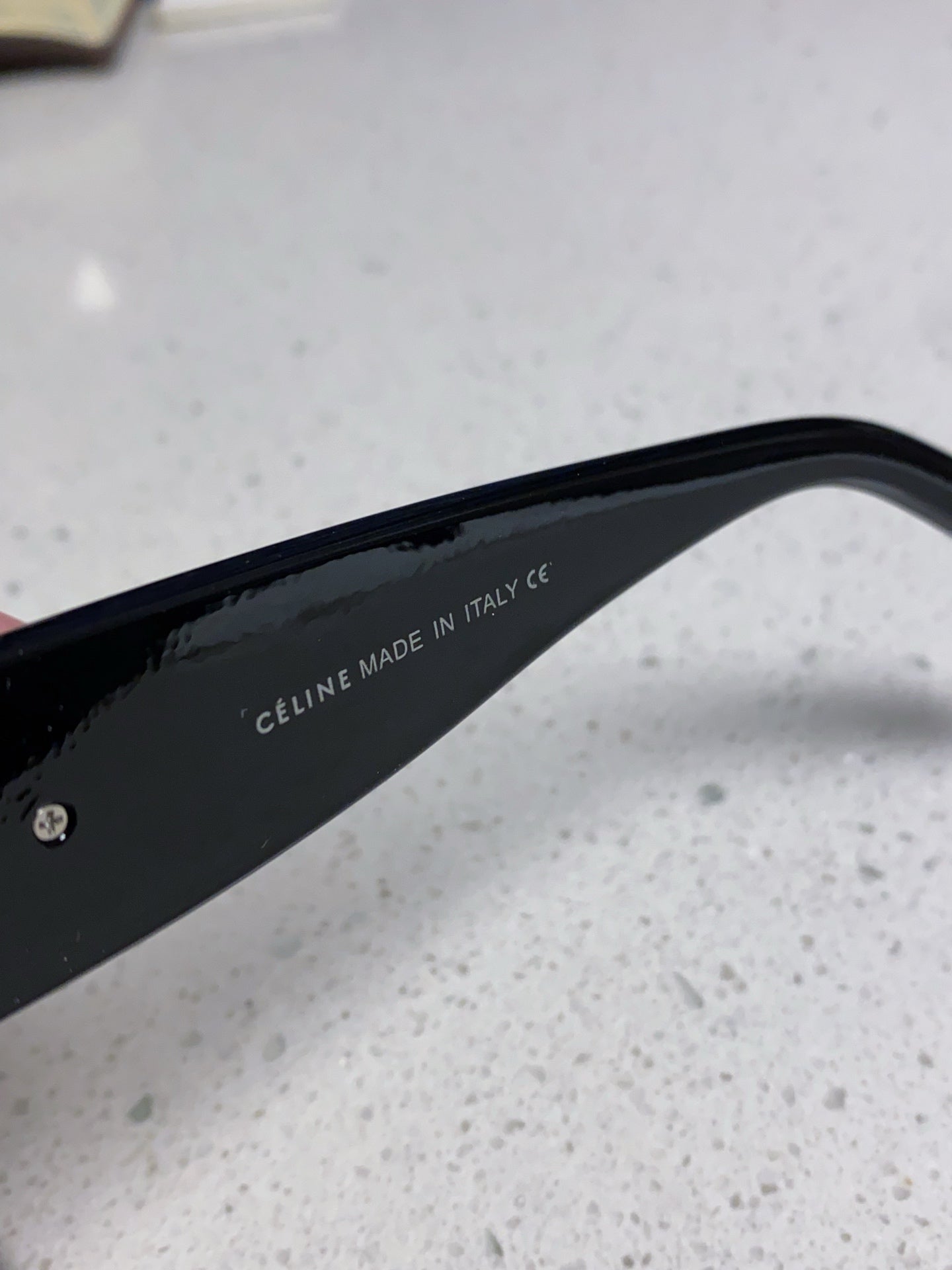 Celine Oversized Black Lens Sunglasses for Men & Women - 372017 - detail image 7