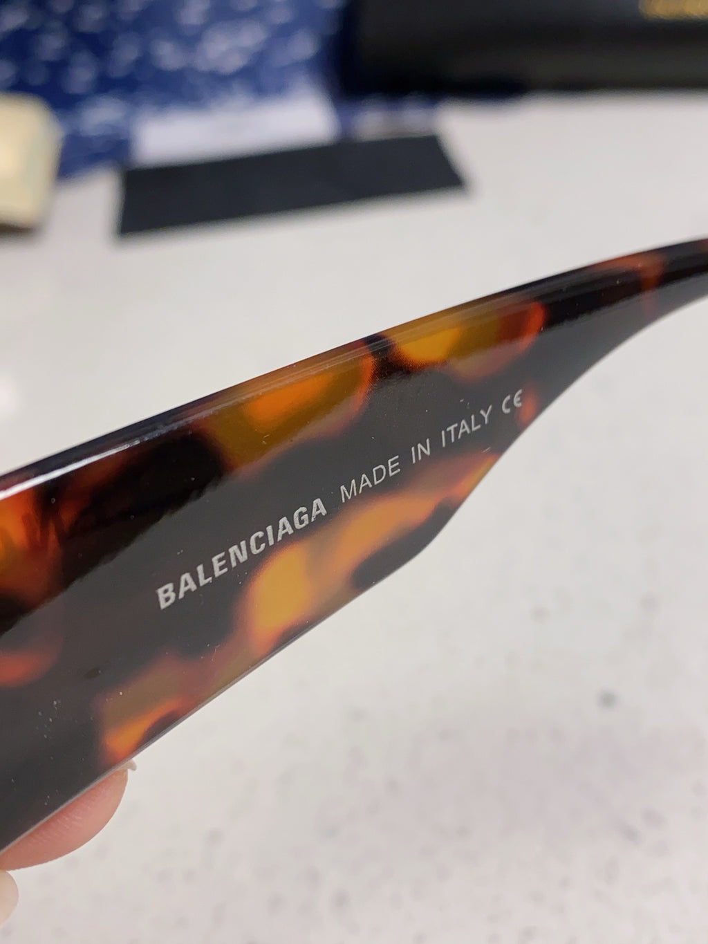 Balenciaga Square Black Lens Sunglasses for Men & Women - 935203 - detail image 7