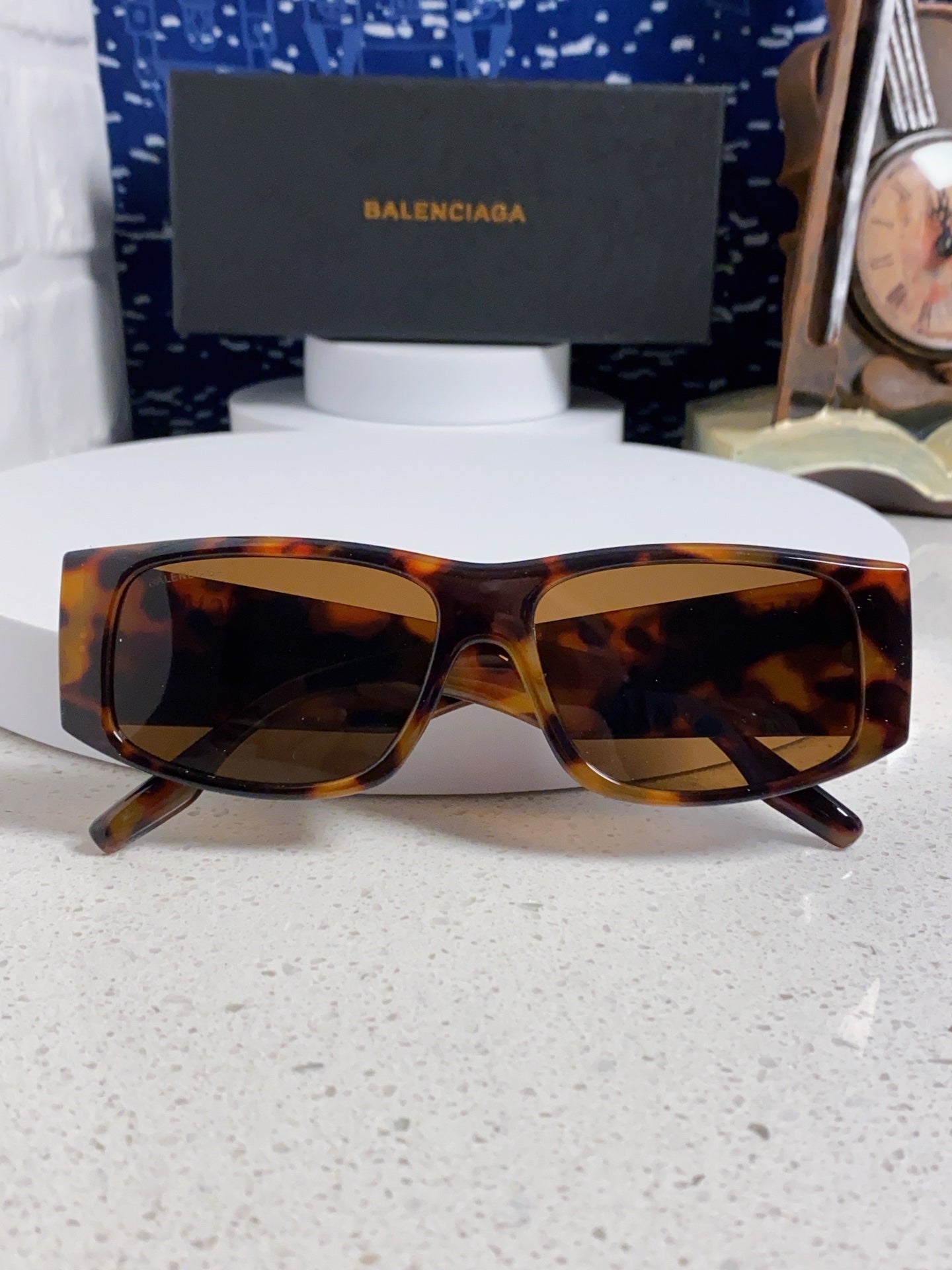 Balenciaga Square Black Lens Sunglasses for Men & Women - 935203 - detail image 8