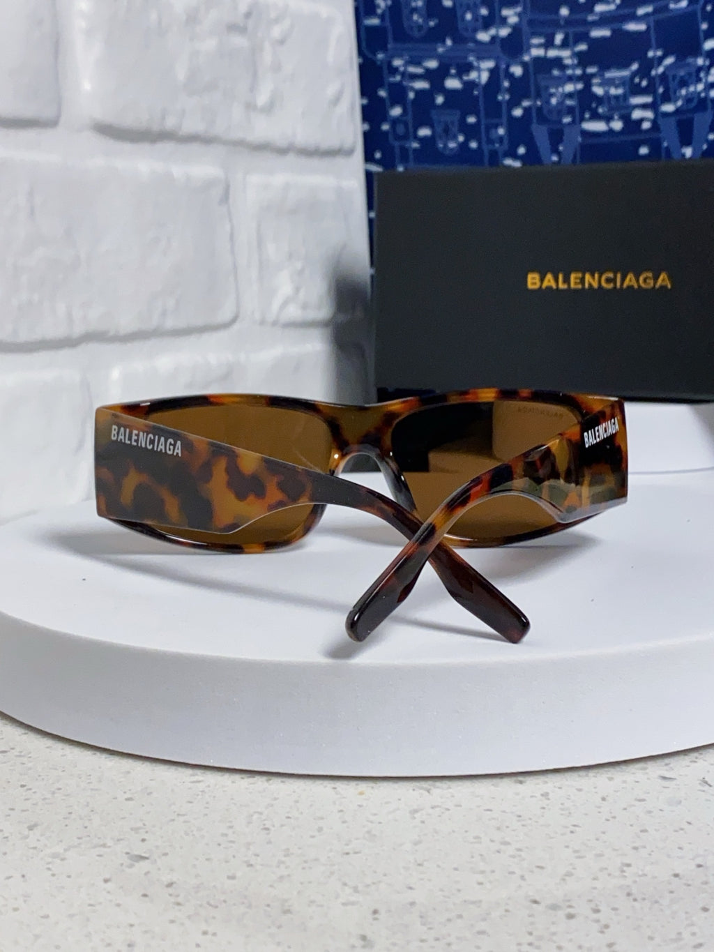 Balenciaga Square Black Lens Sunglasses for Men & Women - 935203 - detail image 2