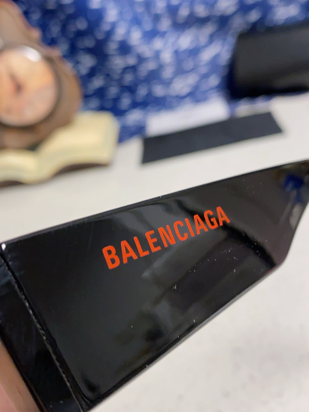 Balenciaga Square Black Lens Sunglasses for Men & Women - 372345 - detail image 6