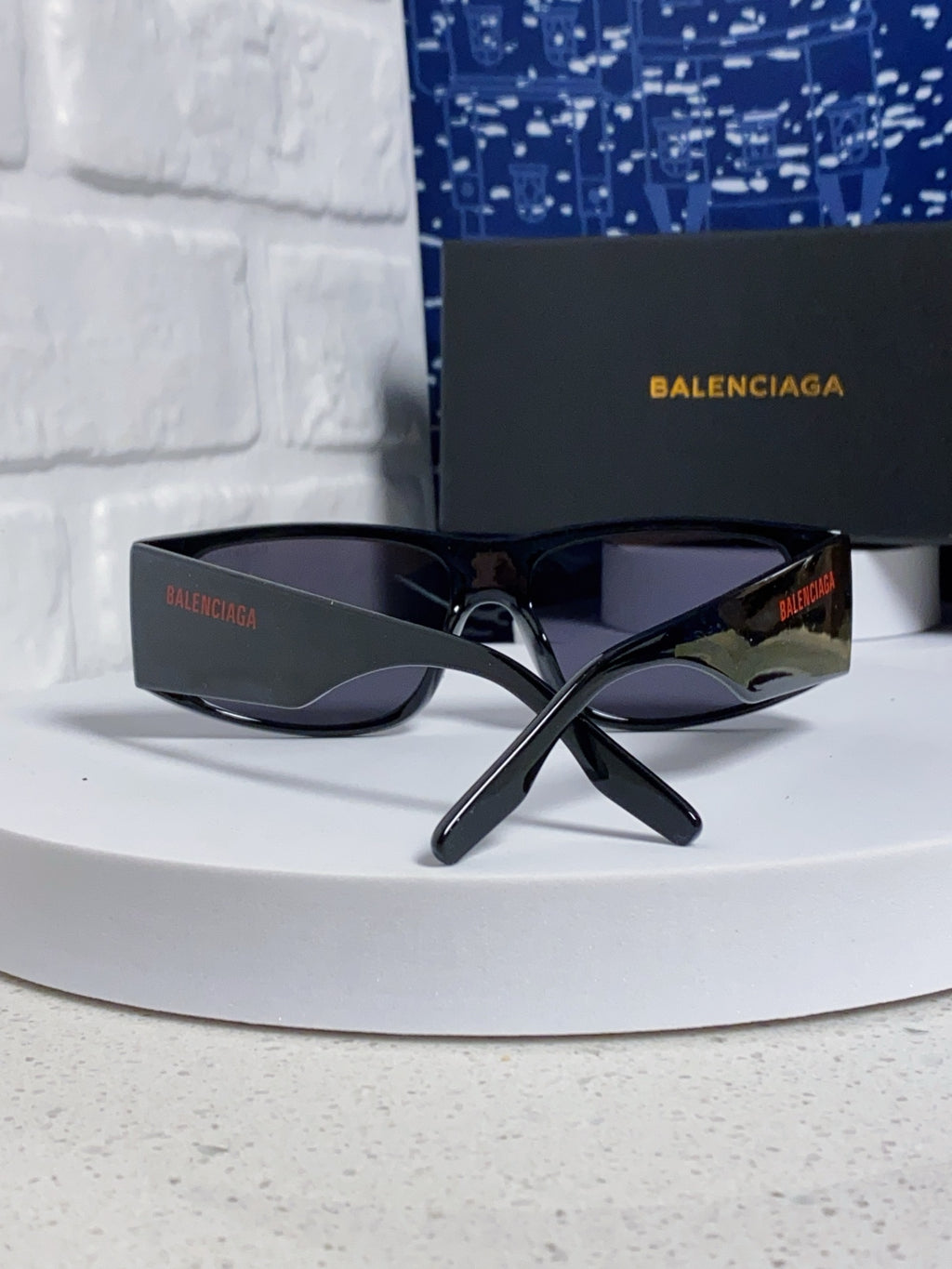 Balenciaga Square Black Lens Sunglasses for Men & Women - 372345 - detail image 2