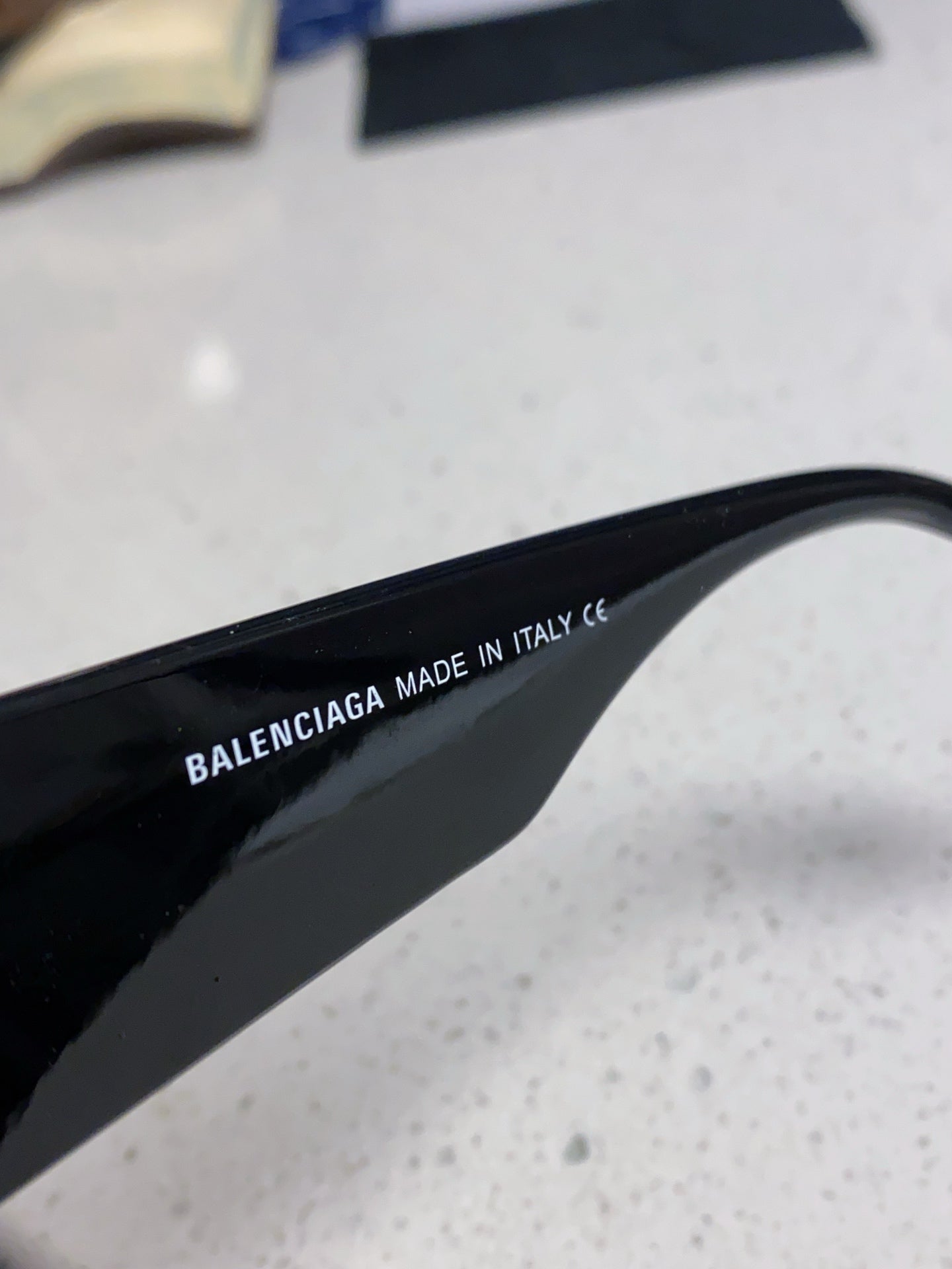 Balenciaga Square Black Lens Sunglasses for Men & Women - 935204 - detail image 7