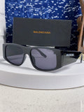Balenciaga Square Blue Lens Sunglasses for Men & Women - 372346