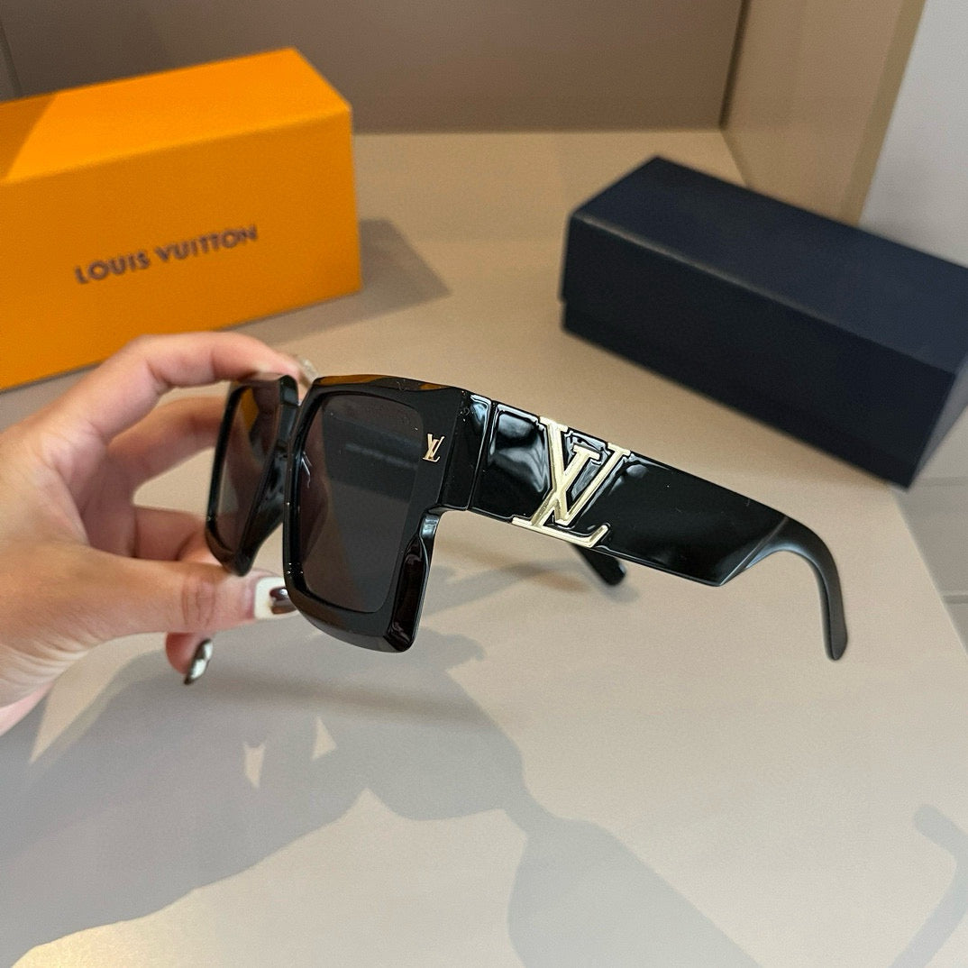 Louis Vuitton Metal Fashion Gold Lens Sunglasses for Men & Women - 464722 - detail image 4