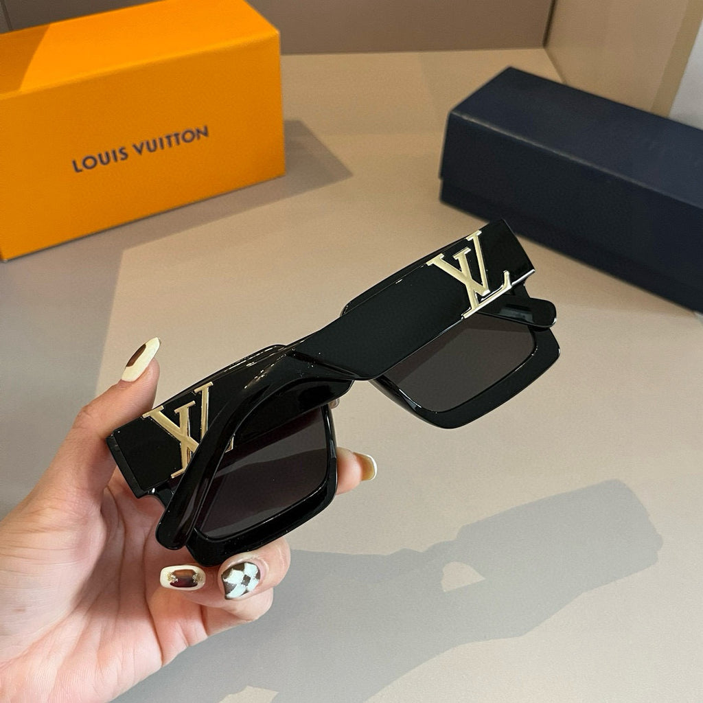 Louis Vuitton Metal Fashion Gold Lens Sunglasses for Men & Women - 464722 - detail image 6