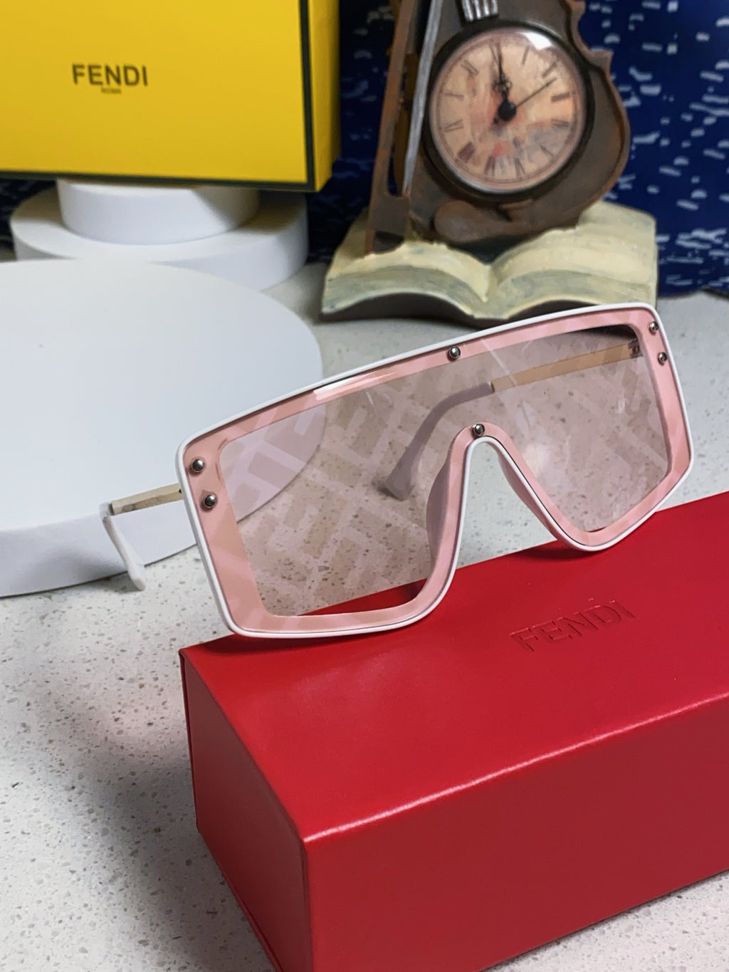Fendi Fashion Silver Lens Sunglasses for Men & Women - 383041 - detail image 8