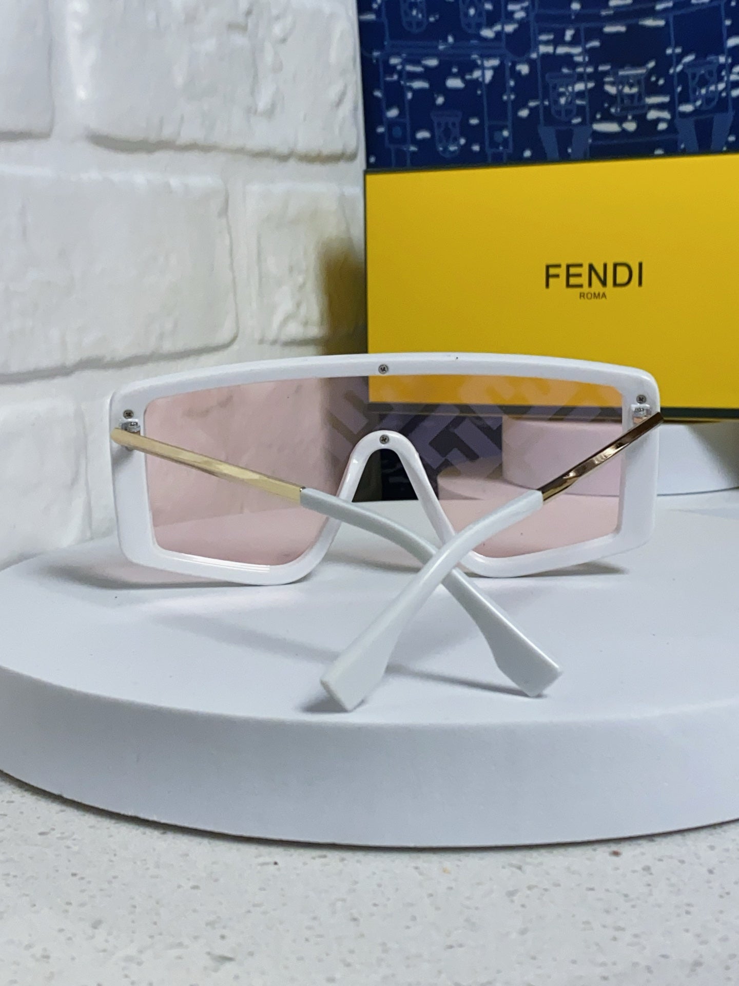 Fendi Fashion Silver Lens Sunglasses for Men & Women - 383041 - detail image 3
