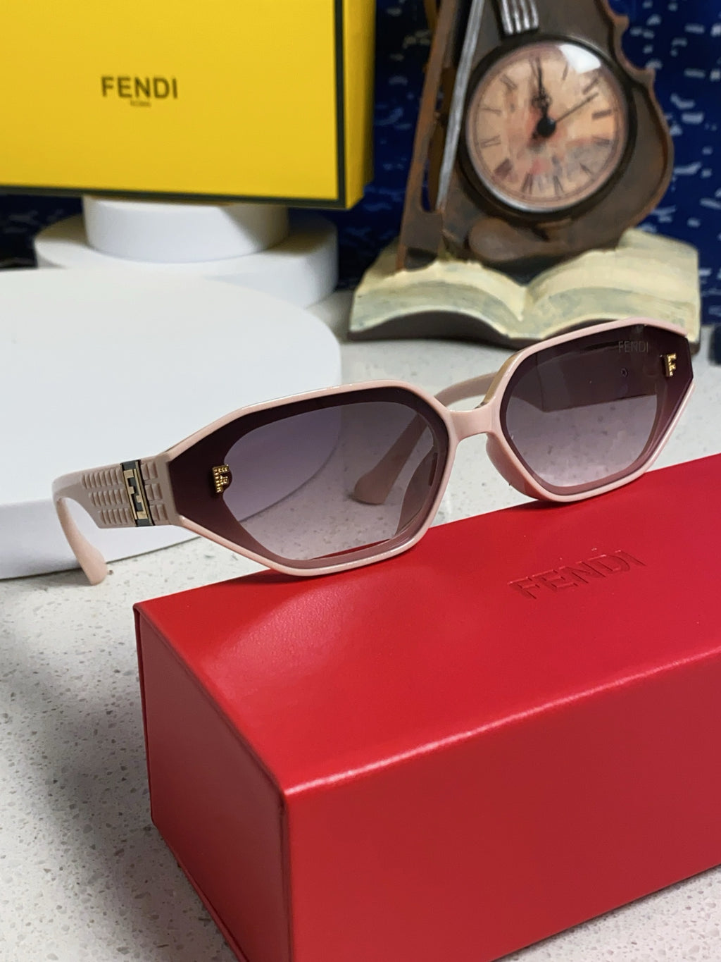 Fendi Fashion Red Lens Sunglasses for Men & Women - 383043 - detail image 10