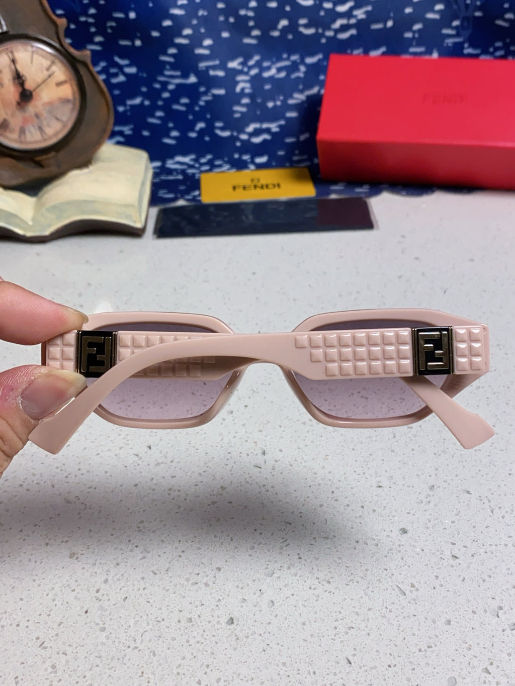 Fendi Fashion Red Lens Sunglasses for Men & Women - 383043 - detail image 5