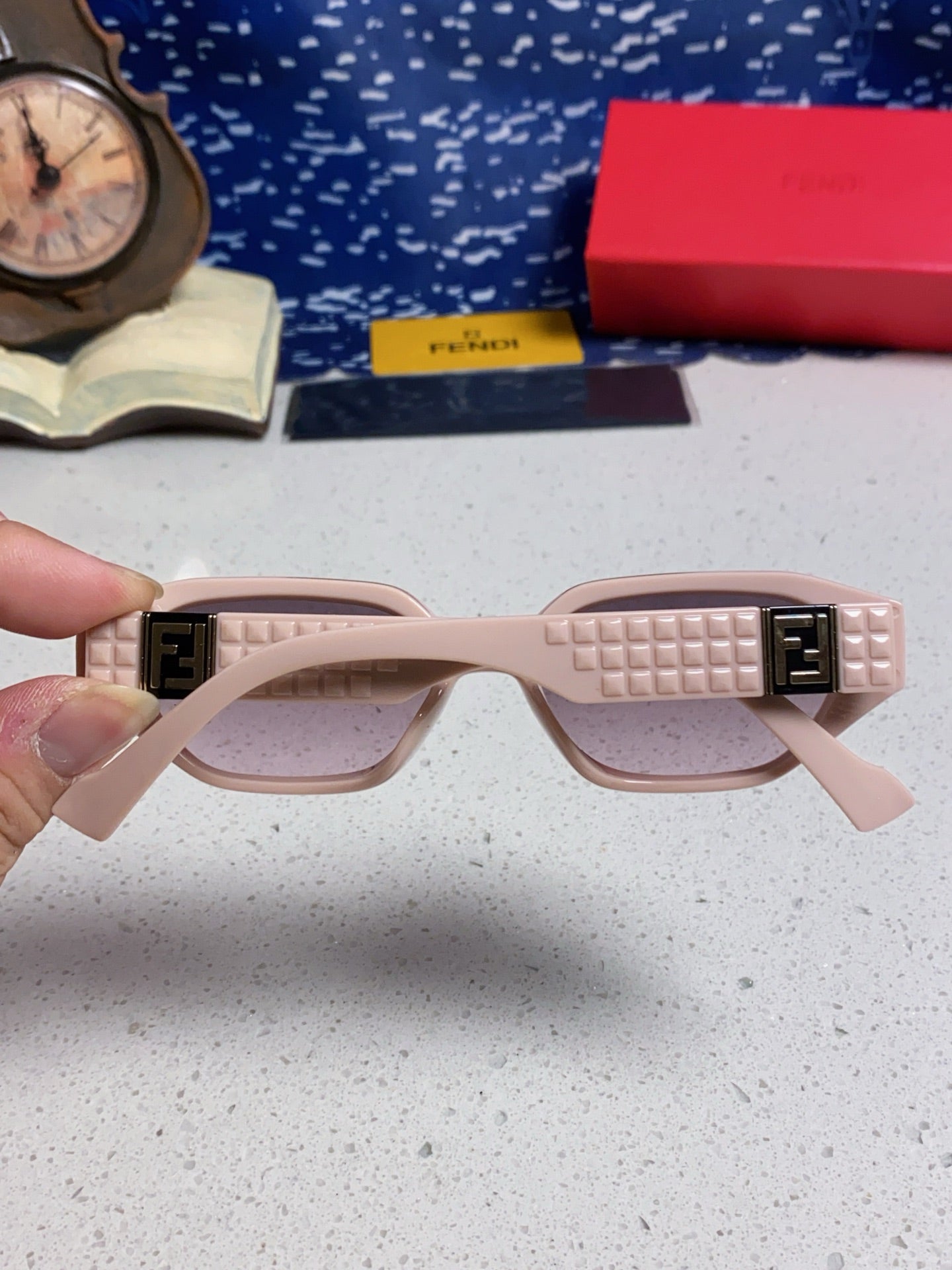 Fendi Fashion Red Lens Sunglasses for Men & Women - 383043 - detail image 5
