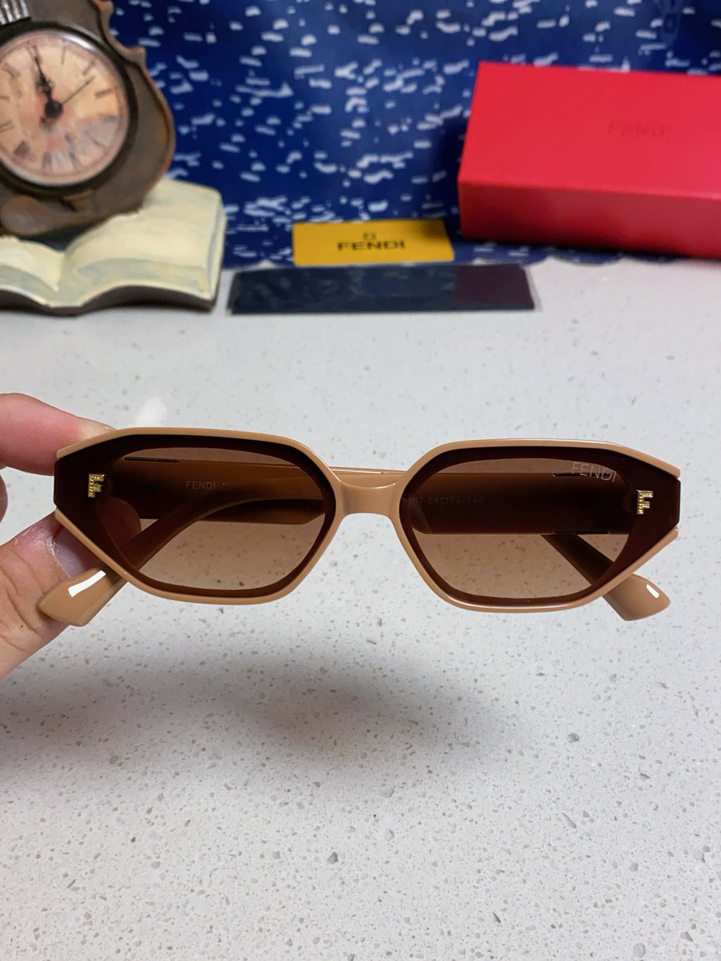 Fendi Fashion Brown Lens Sunglasses for Men & Women - 383044 - detail image 4