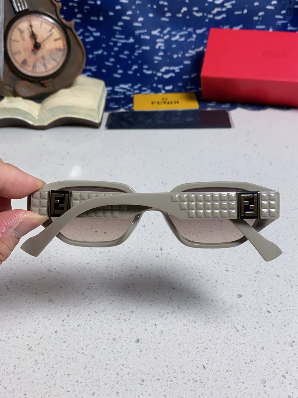 Fendi Fashion Silver Lens Sunglasses for Men & Women - 383045 - detail image 5
