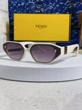 Fendi Fashion Silver Lens Sunglasses for Men & Women - 383038