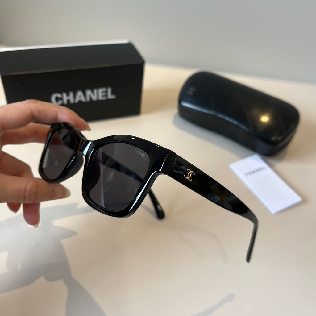 Chanel Square Black Lens Sunglasses for Men & Women - 431536 - detail image 4
