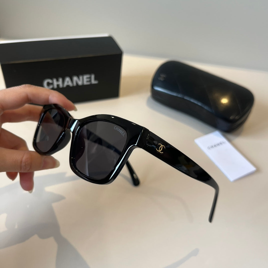 Chanel Square Black Lens Sunglasses for Men & Women - 431536 - detail image 4
