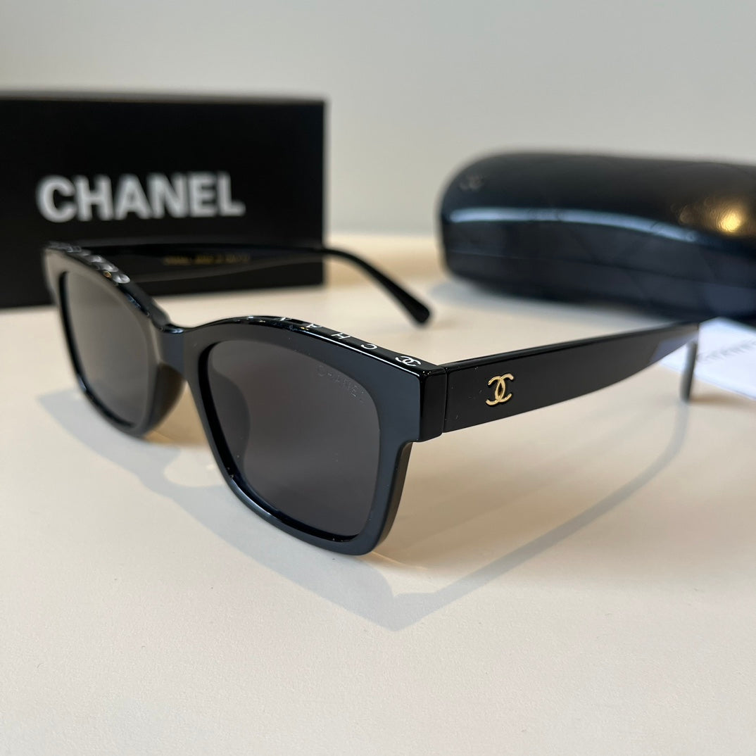 Chanel Square Black Lens Sunglasses for Men & Women - 493476 - detail image 3