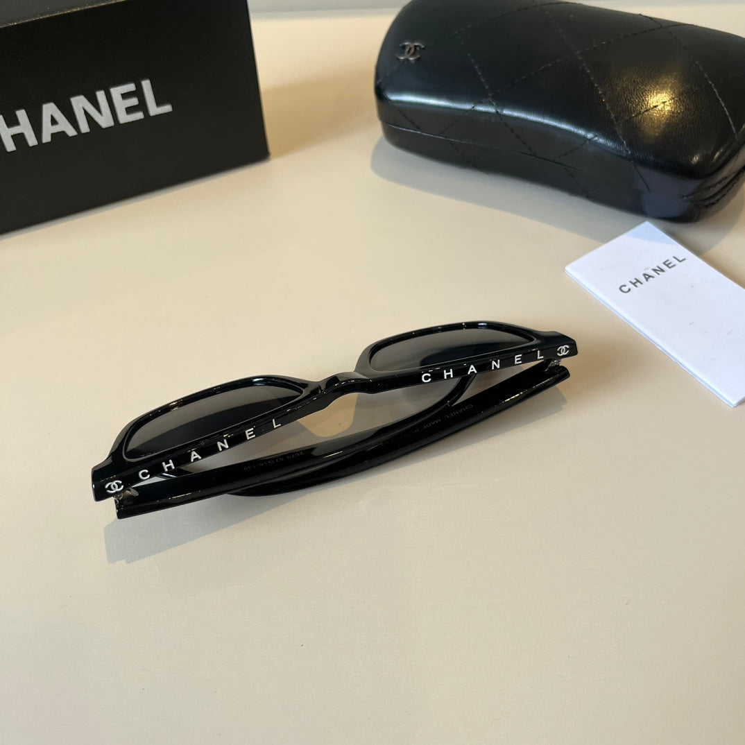 Chanel Square Black Lens Sunglasses for Men & Women - 493476 - detail image 11