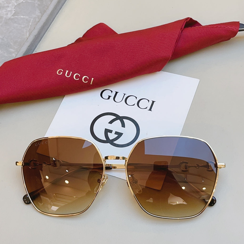 Gucci GG0882SA Square Brown Lens Sunglasses for Men & Women - 431473 - detail image 3