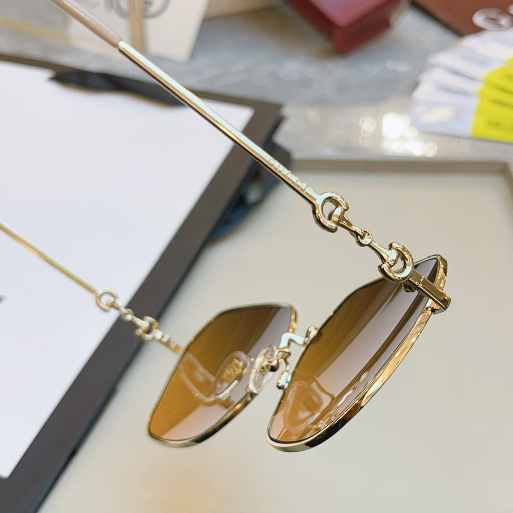 Gucci GG0882SA Square Brown Lens Sunglasses for Men & Women - 431473 - detail image 7