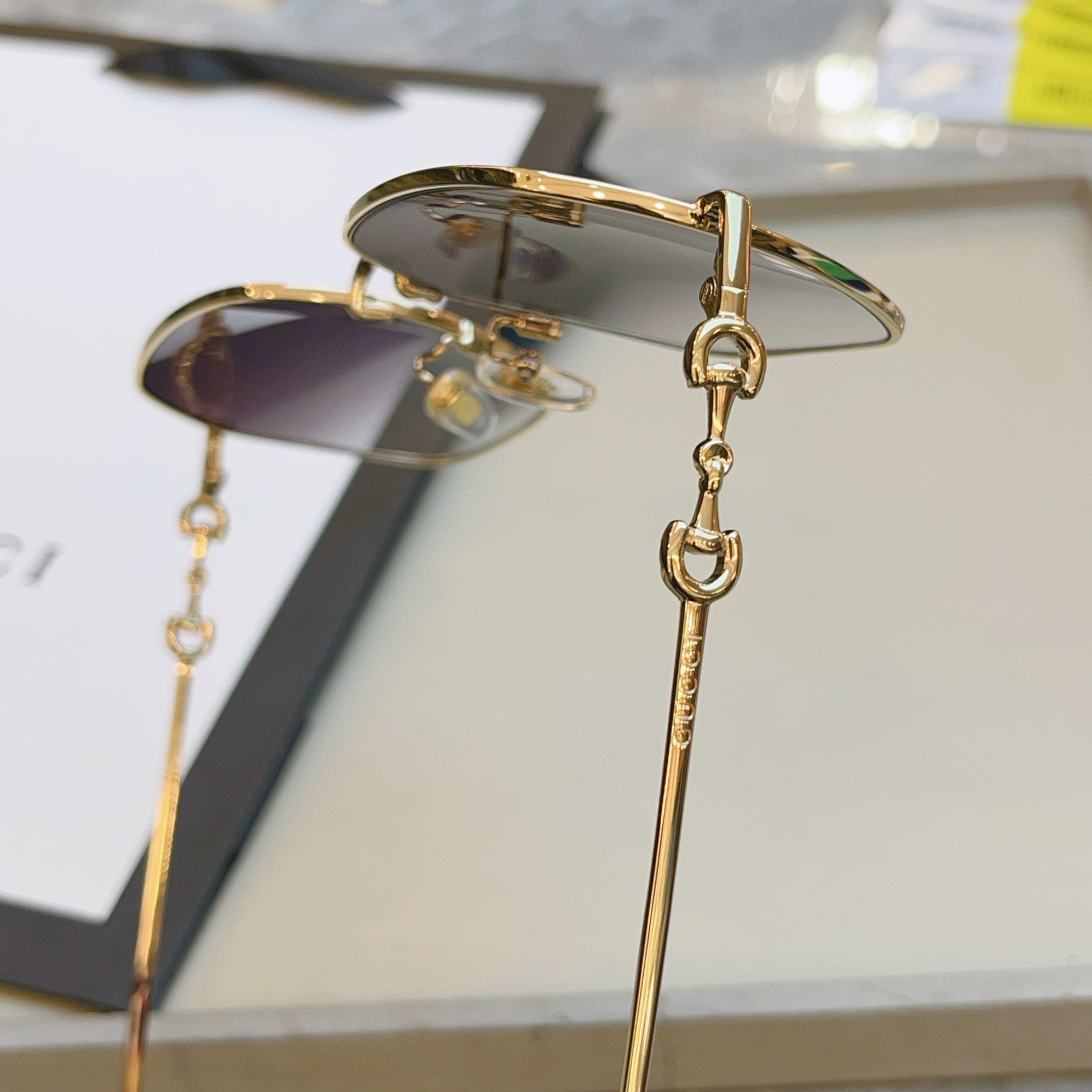 Gucci GG0882SA Square Black Lens Sunglasses for Men & Women - detail image 6