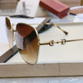 Gucci GG0882SA Square Brown Lens Sunglasses for Men & Women