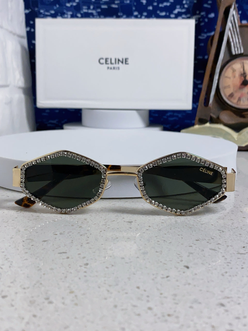 Celine Fashion Gray Lens Sunglasses for Men & Women - 415612 - detail image 9
