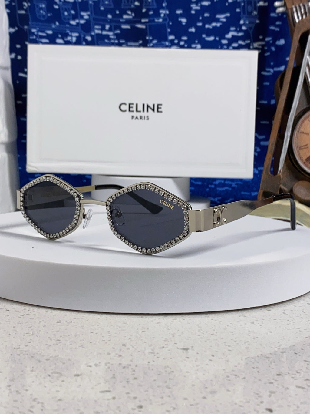 Celine Fashion Gray Lens Sunglasses for Men & Women - 415614