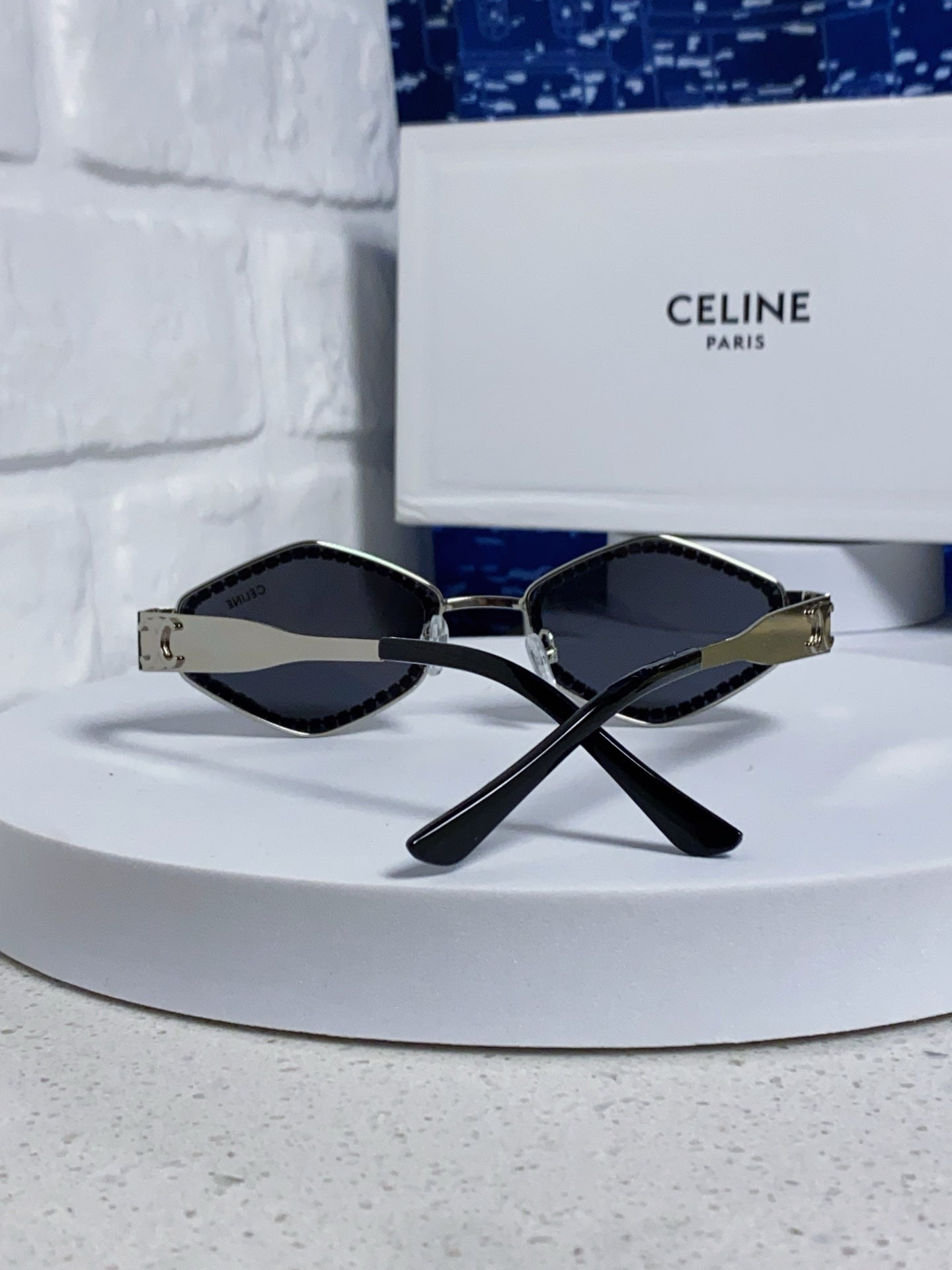 Celine Fashion Gray Lens Sunglasses for Men & Women - 415614 - detail image 3