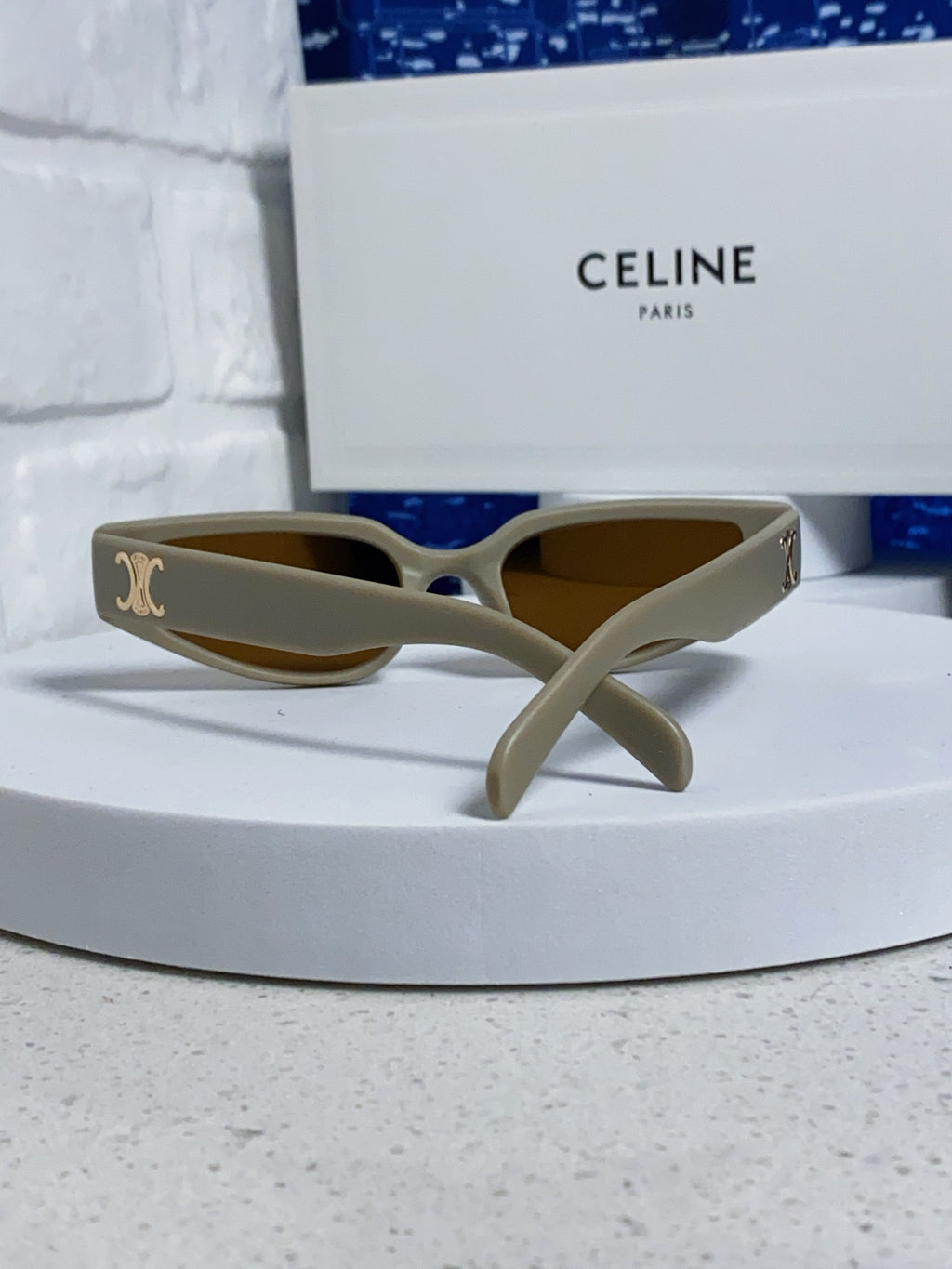Celine Cat-Eye Brown Lens Sunglasses for Men & Women - 465470 - detail image 3